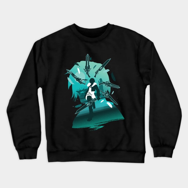 Protagonist Squall Crewneck Sweatshirt by HyperTwenty